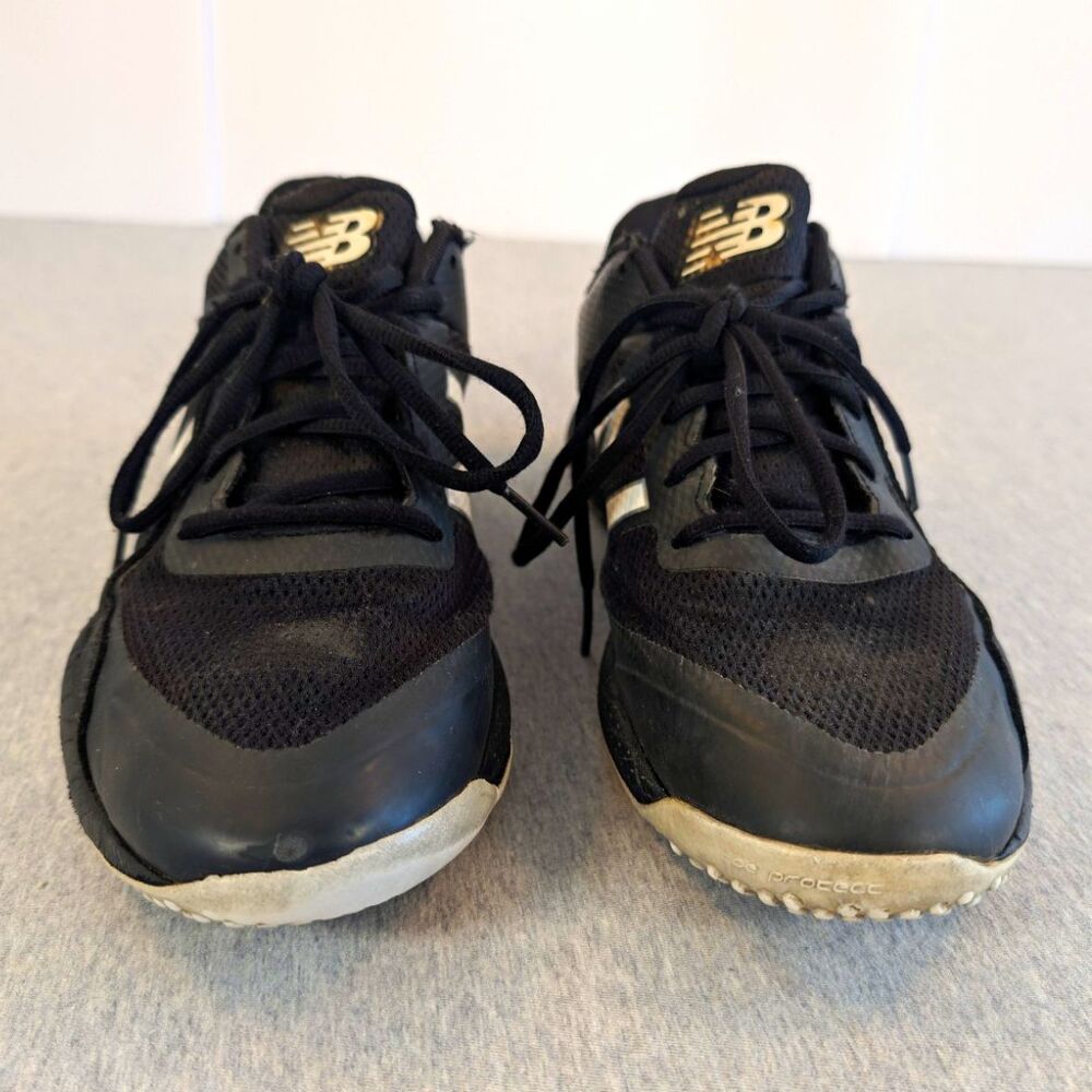 New Balance Men's Baseball/Softball Turf Shoes L3000BK4 Black White Size 9.5 E